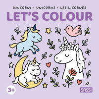 Let's colour unicorni unicorns les licornes 