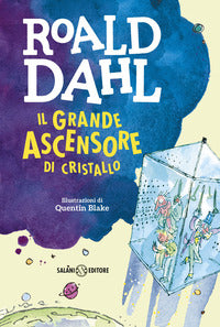 Grande ascensore di cristallo 