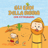 Eroi della bibbia con pittogrammi 