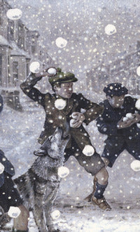 Natale di un bambino nel galles 