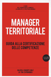 Manager territoriale - guida alla certificazione delle competenze 
