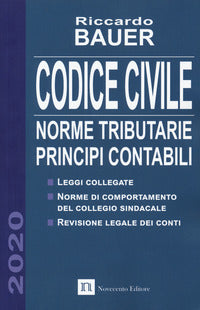 Codice civile 2020 norme tributarie principi contabili 