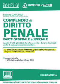 Compendio di diritto penale parte generale e speciale 