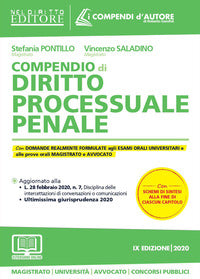 Compendio di diritto processuale penale 