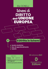 Schemi di diritto dell'unione europea - il diritto in schemi 