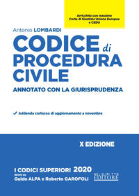 Codice di procedura civile 2020 annotato con la giurisprudenza 