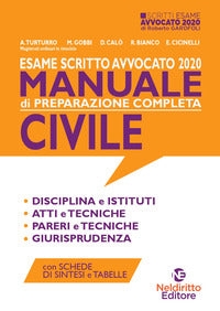 Civile manuale di preparazione completa esame scritto avvocato 2020 