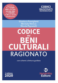 Codice dei beni culturali 2020 ragionato 