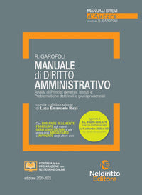Manuale di diritto amministrativo 