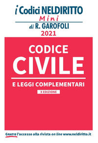 Codice civile 2021 e leggi complementari mini 
