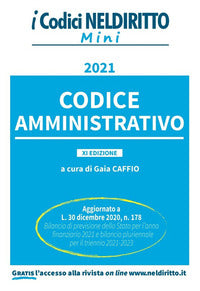 Codice amministrativo 2021 
