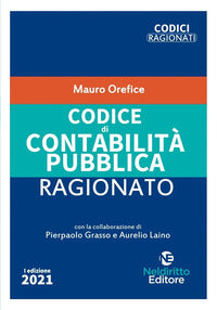 Codice di contabilita' pubblica 2021 ragionato 