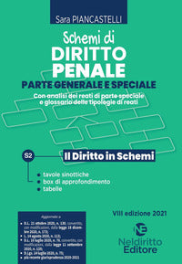 Schemi di diritto penale - parte generale e speciale 