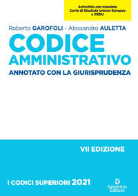 Codice amministrativo - annotato con la giurisprudenza 