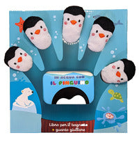 In acqua con il pinguino - libro guanto 