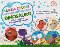 Cambia colore nell'acqua del bagnetto ! dinosauro 