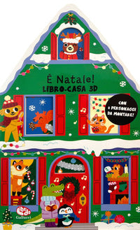 E' natale ! libro casa 3d 