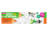 Rotolo adesivo da colorare xxl animali 