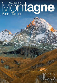 Meridiani montagne - alti tauri con carta geografica ripiegata 
