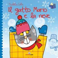 Gatto mario e la neve 