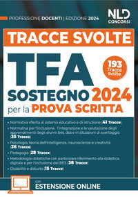 Tracce svolte tfa. docenti di sostegno 2024 per la prova scritta con espansione online 