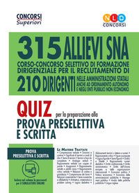 315 allievi sna - quiz prova preselettiva 