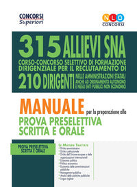 315 allievi sna - manuale prova preselettiva scritta e orale 
