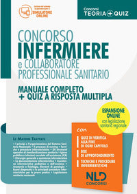 Infermiere e collaboratore professionale sanitario manuale completo e quiz 
