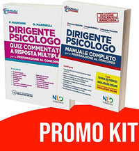 Kit concorso dirigente psicologo 2020: manuale + quiz completo per la preparazione al concorso 