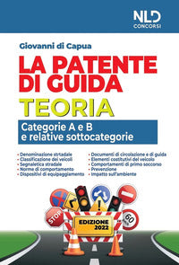 Patente di guida teoria - categorie a e b e relative sottocategorie 