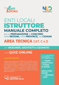 Enti locali istruttore - manuale completo area tecnica cat. c d 