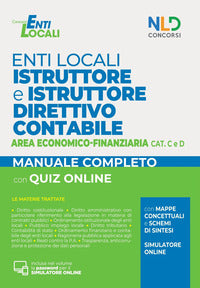Istruttore e istruttore direttivo contabile negli enti locali - area economico finanziaria -manuale 