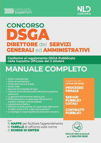 Concorso dsga - direttore dei servizi generali e amministrativi manuale completo 