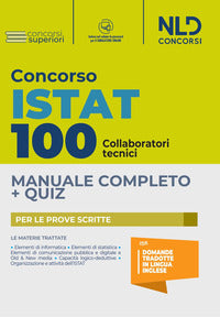 Concorso istat 100 collaboratori tecnici - manuale + quiz 
