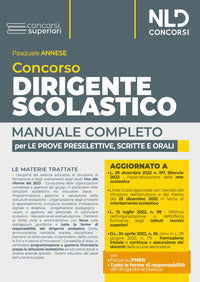 Concorso dirigente scolastico - manuale completo per le prove preselettive scritte e orali 