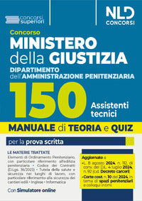 Concorso ministero della giustizia - 150 assistenti tecnici per il dipartimento dell' 