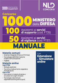 Concorso 1000 assistenti ministero della difesa 100 assistenti ai servizi di supporto e 50 manuale 
