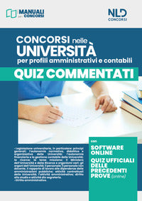 Concorsi nelle universita' per profili amministrativi e contabili - quiz commentati con software... 