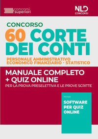 Cconcorso 60 corte dei conti personale amministrativo economico finanziario statistico 