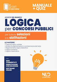 Logica per concorsi pubblici - per tutte le selezioni e le abilitazioni 