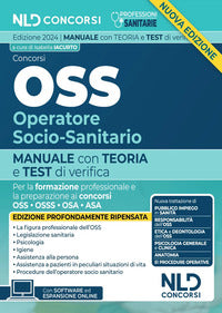 Concorsi oss operatore socio sanitario - manuale con test di verifica per la formazione 