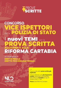 Concorso vice ispettori della polizia di stato - i nuovi temi per la prova scritta aggiornati 