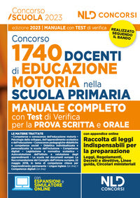 Concorso 1740 docenti di educazione motoria nella scuola primaria manuale completo 