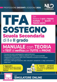 Tfa sostegno scuola secondaria di i e ii grado - manuale con teoria e test 