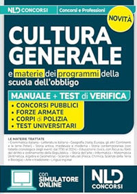 cultura generale - manuale teoria + quiz 