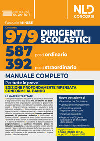 Concorso 979 posti dirigente scolastico - manuale completo per la prova preselettiva scritta e 