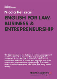 English for law - business & entrepreneurship 