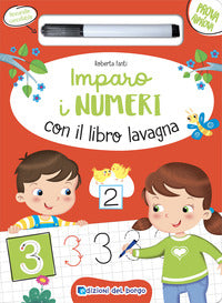 Imparo i numeri con libro lavagna 
