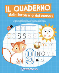 Quaderno delle lettere e dei numeri 