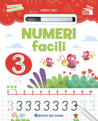 Numeri facili con pennarello concellabile 